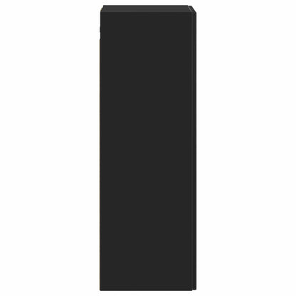 Wall-mounted Bathroom Cabinet Black 33 x 34.5 x 60 cm
