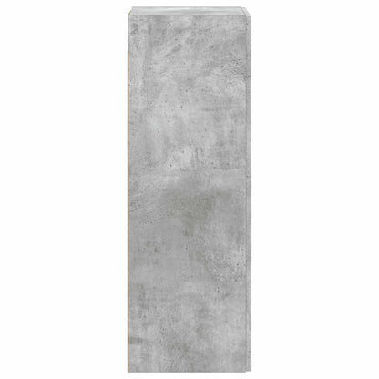 Wall-mounted Bathroom Cabinet Concrete Grey 33 x 34.5 x 60 cm
