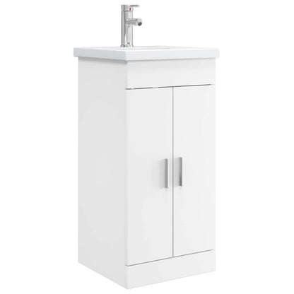 Bathroom Vanity with Sink White 42 x 40 x 84.5 cm