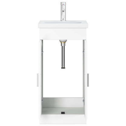 Bathroom Vanity with Sink White 42 x 40 x 84.5 cm