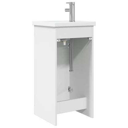 Bathroom Vanity with Sink White 42 x 40 x 84.5 cm