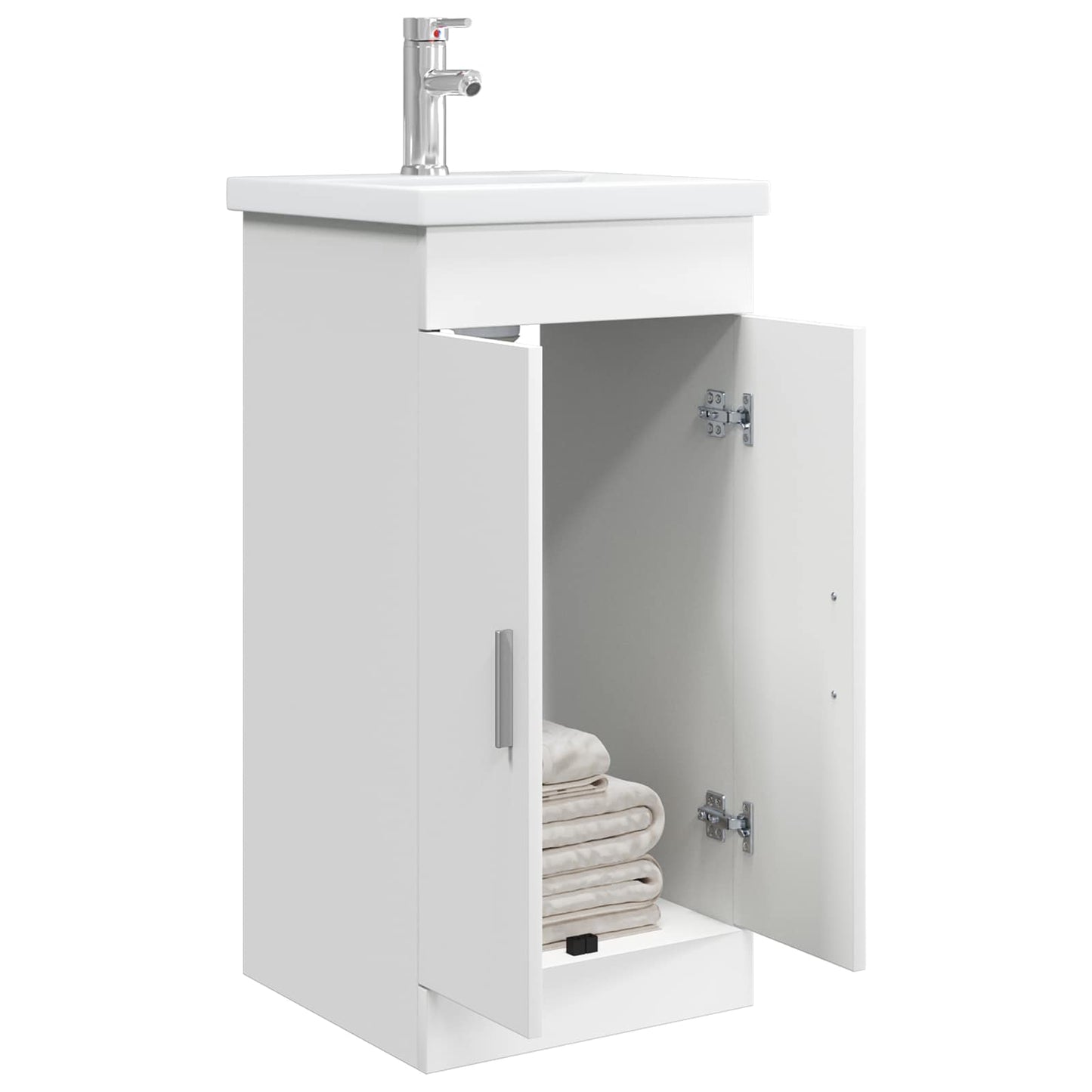 Bathroom Vanity with Sink White 42 x 40 x 84.5 cm