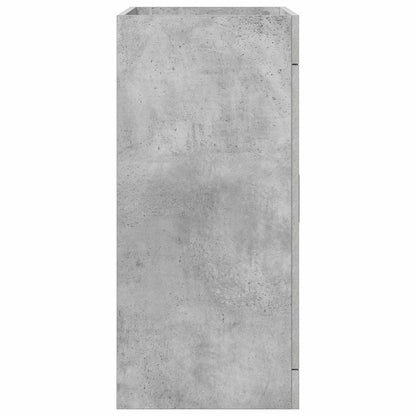 Bathroom Under Sink Cabinet Concrete Grey 78.5 x 37.5 x 81 cm