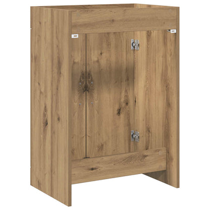 Bathroom Under Sink Cabinet Artisan Oak 78.5 x 37.5 x 81 cm