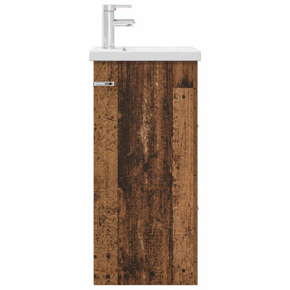 Bathroom Vanity with Sink Old Wood 42 x 40 x 84.5 cm