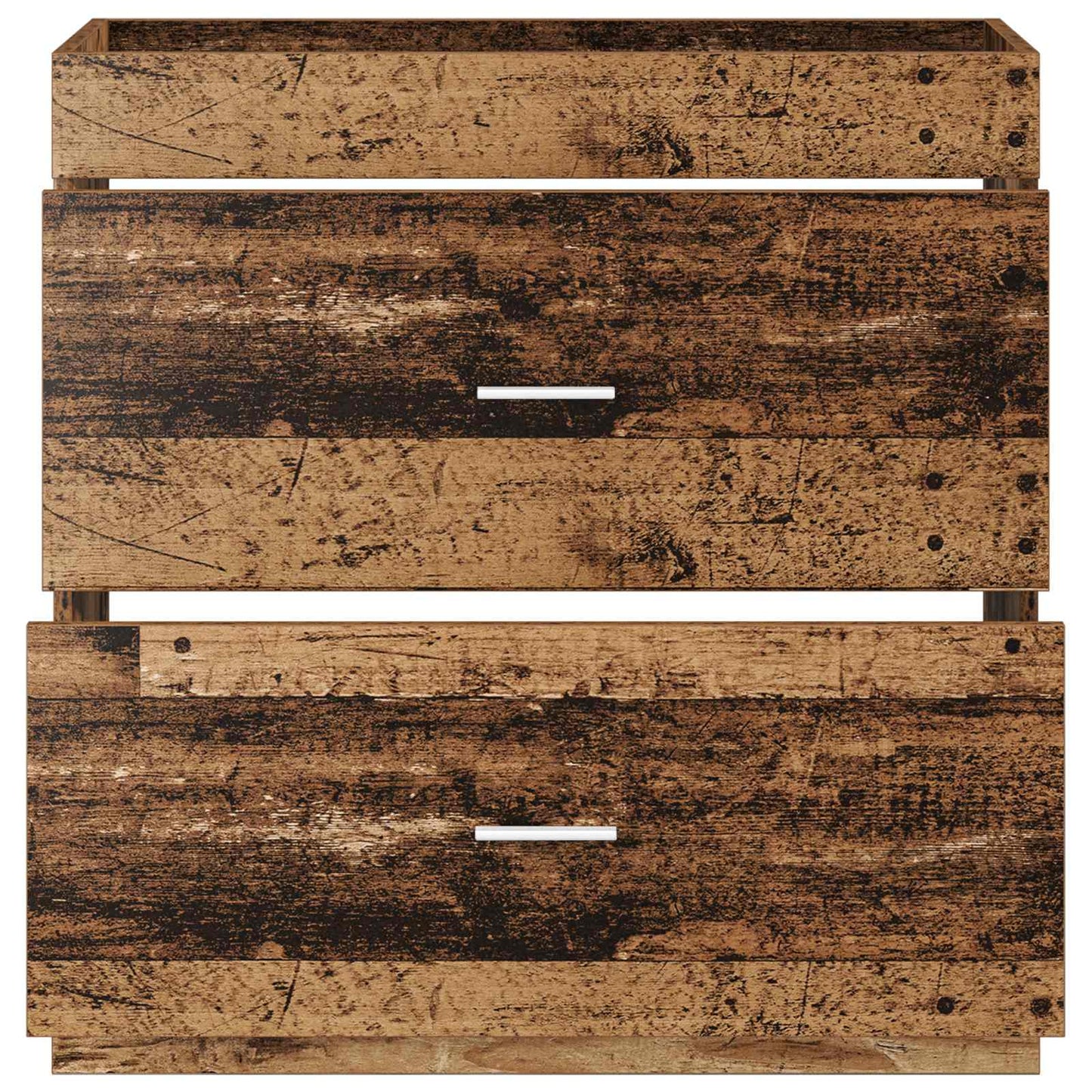 Bathroom Under Sink Cabinet Old Wood 78.5 x 37.5 x 81 cm
