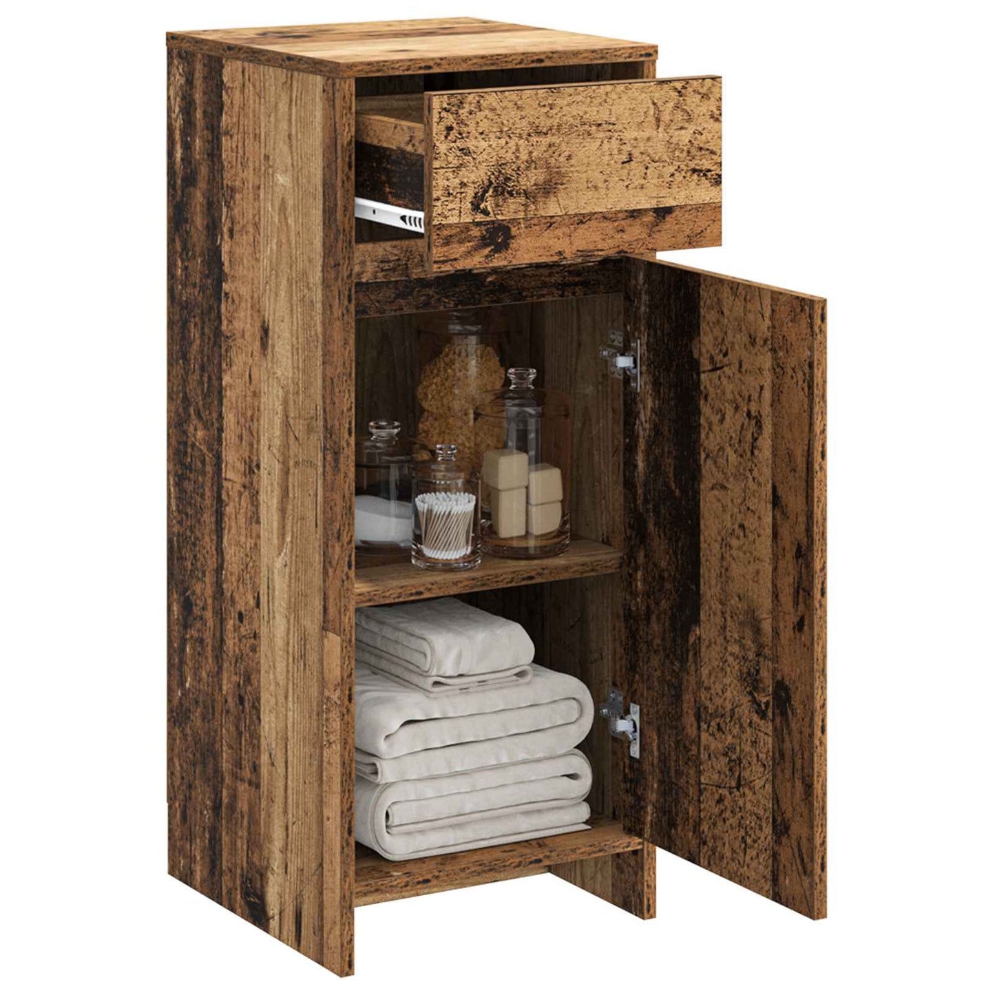Bathroom Cabinet Old Wood 35 x 36.5 x 85 cm Engineered Wood