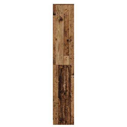 Bathroom Cabinet Old Wood 30 x 33 x 190 cm Engineered Wood