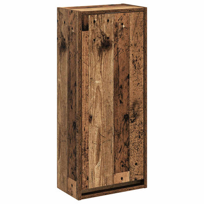 Wall-mounted Sink Vanity Old Wood 35 x 20 x 81 cm