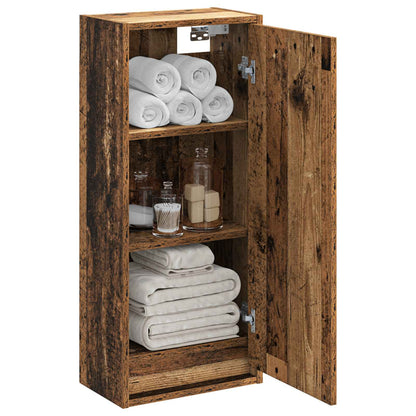 Wall-mounted Sink Vanity Old Wood 35 x 20 x 81 cm