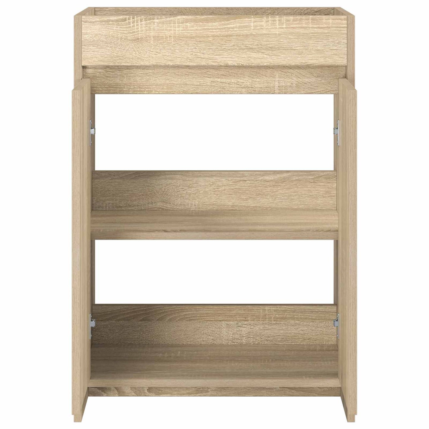 Bathroom Under Sink Cabinet Sonoma Oak 56 x 37.5 x 81 cm