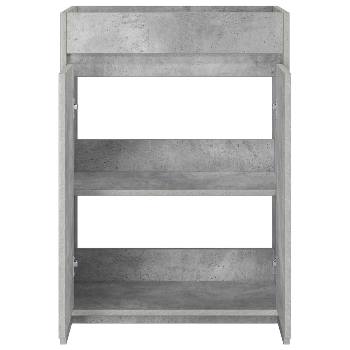 Bathroom Under Sink Cabinet Concrete Grey 56 x 37.5 x 81 cm