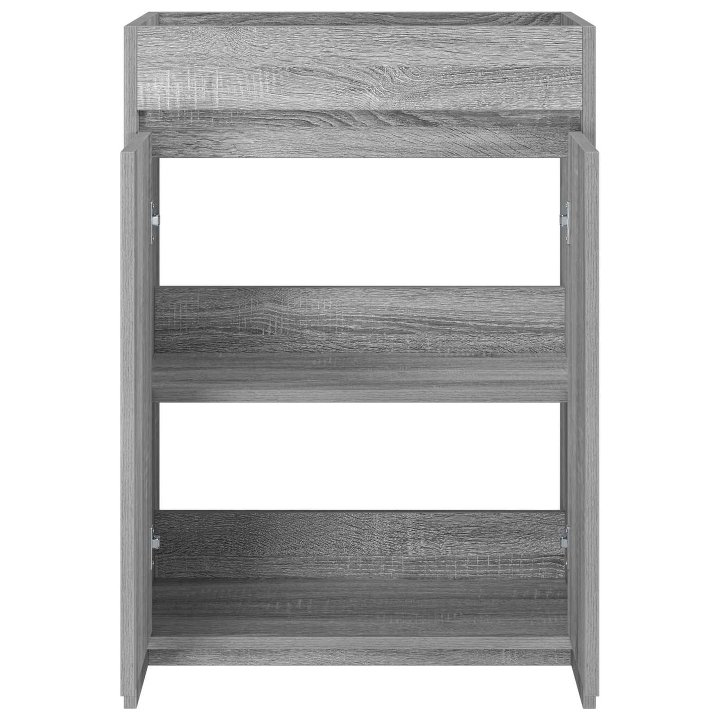 Bathroom Under Sink Cabinet Grey Sonoma 56 x 37.5 x 81 cm
