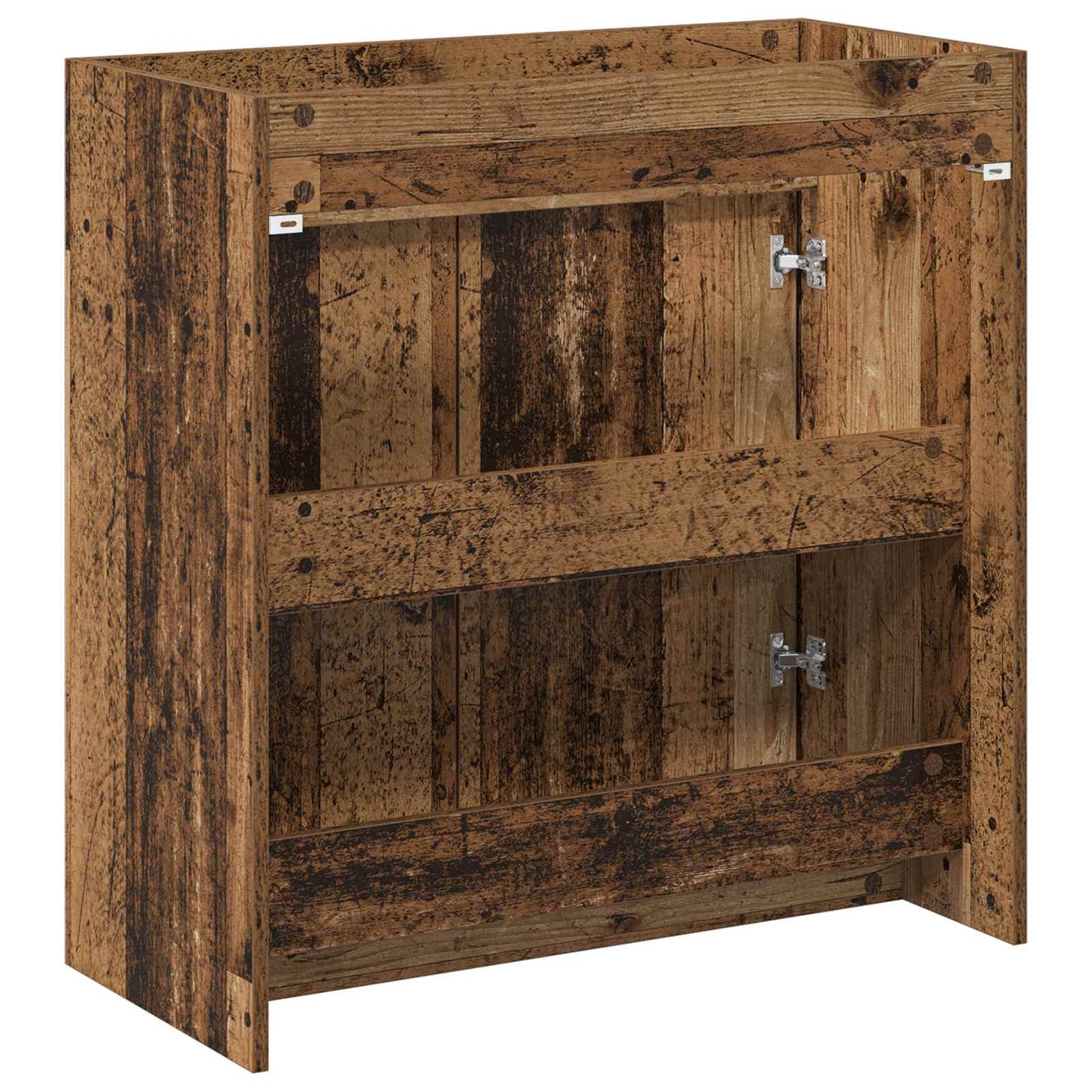 Bathroom Under Sink Cabinet Old Wood 78.5 x 37.5 x 81 cm