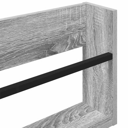 Magazine Rack Grey Sonoma 60 x 12 x 30 cm Engineered Wood