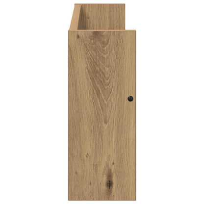 Magazine Rack 2 pcs Artisan Oak 60 x 12 x 30 cm Engineered Wood