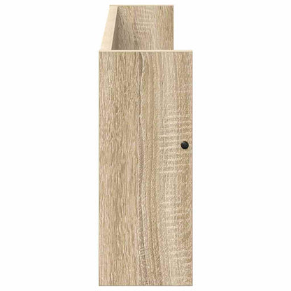 Magazine Rack 2 pcs Sonoma Oak 80 x 12 x 30 cm Engineered Wood
