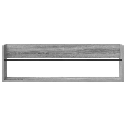 Magazine Rack Grey Sonoma 100 x 12 x 30 cm Engineered Wood