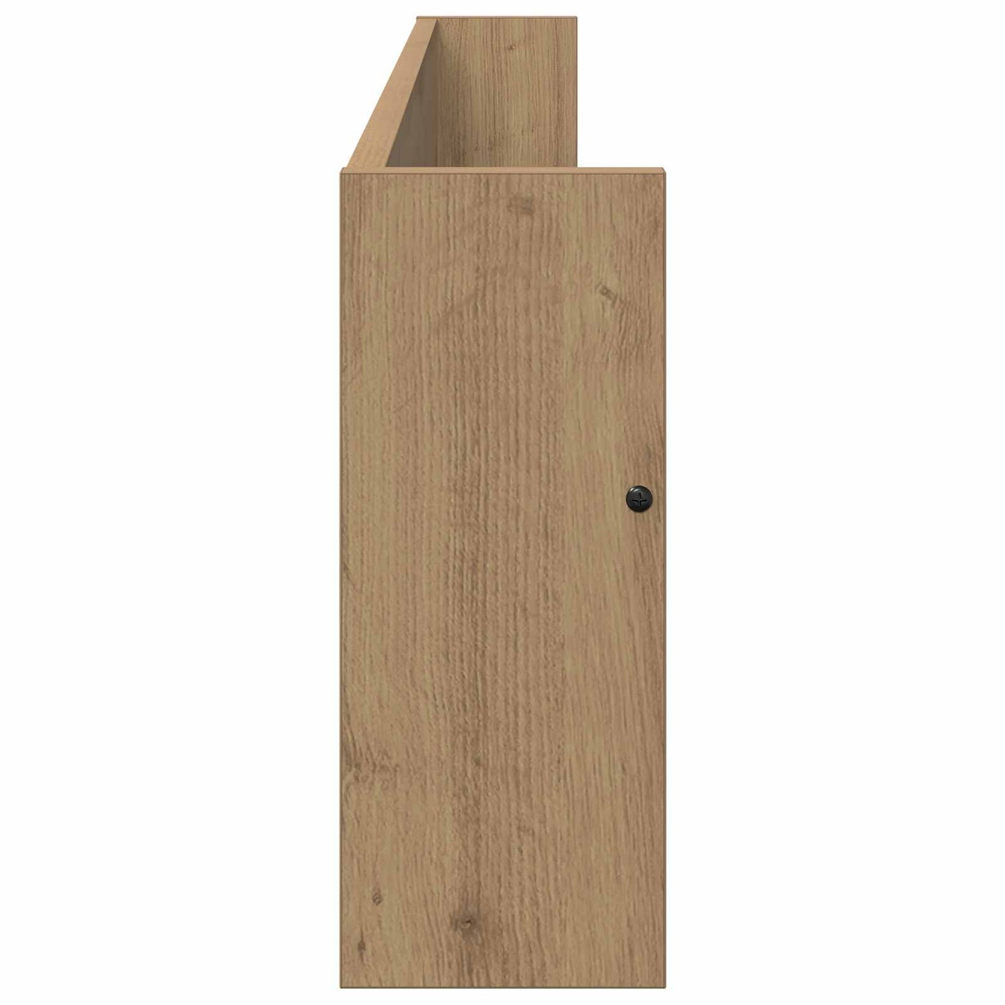 Magazine Rack with Shelf 2 pcs Artisan Oak 100 x 12 x 30 cm