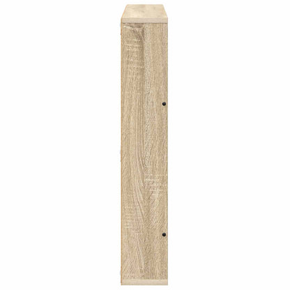 Magazine Rack 2 pcs Sonoma Oak 60 x 12 x 70 cm Engineered Wood