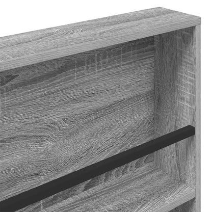 Magazine Rack Grey Sonoma 60 x 12 x 70 cm Engineered Wood