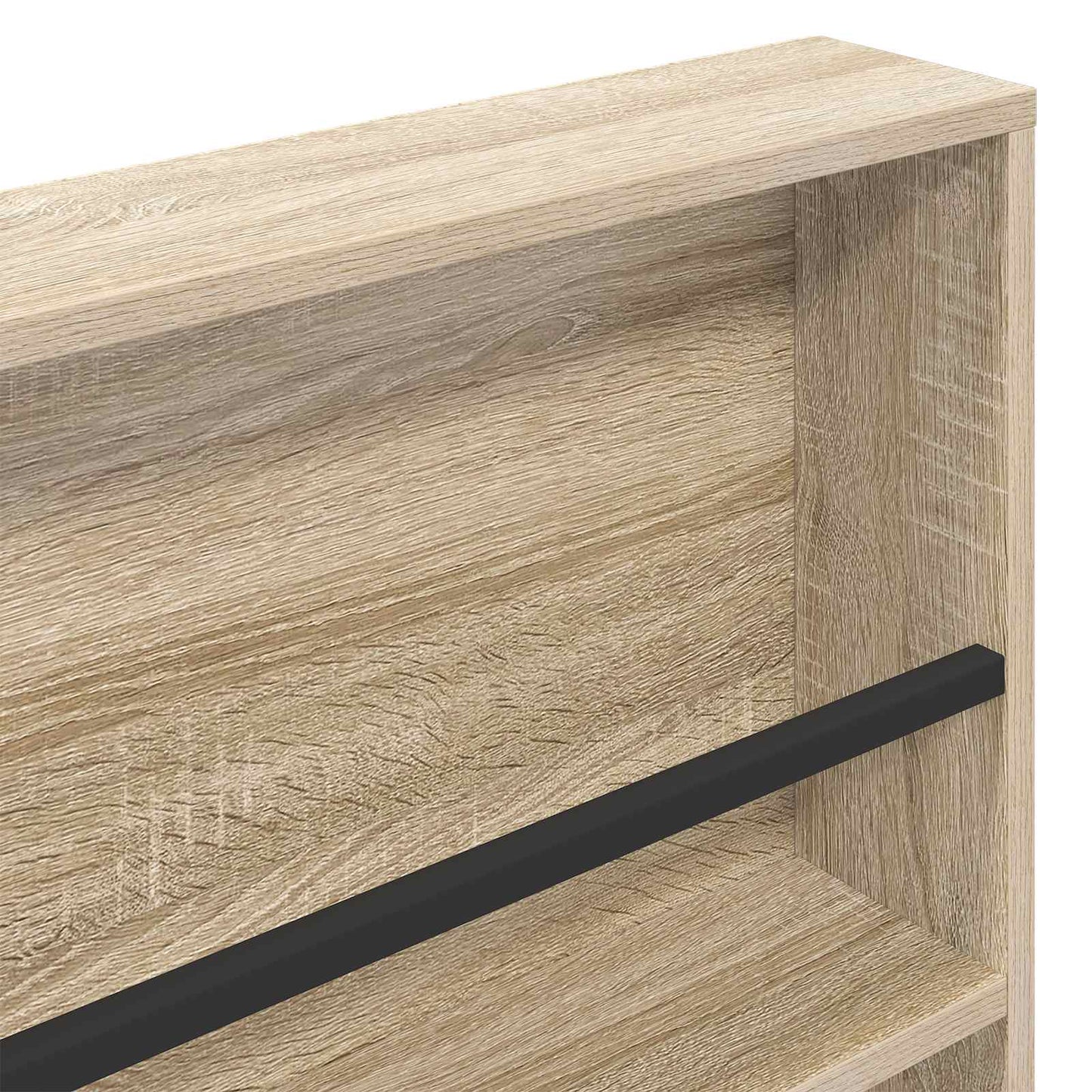 Magazine Rack 2 pcs Sonoma Oak 80 x 12 x 70 cm Engineered Wood