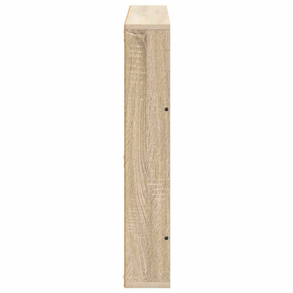 Magazine Rack 2 pcs Sonoma Oak 80 x 12 x 70 cm Engineered Wood