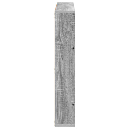 Magazine Rack Grey Sonoma 80 x 12 x 70 cm Engineered Wood