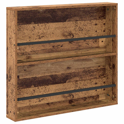 Magazine Rack Old Wood 80 x 12 x 70 cm Engineered Wood