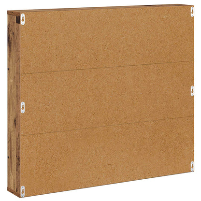 Magazine Rack Old Wood 80 x 12 x 70 cm Engineered Wood