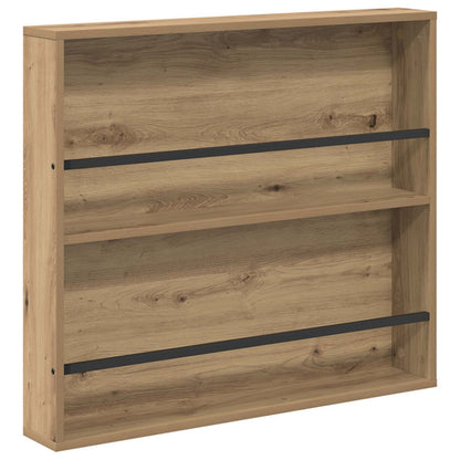 Magazine Rack Artisan Oak 80 x 12 x 70 cm Engineered Wood