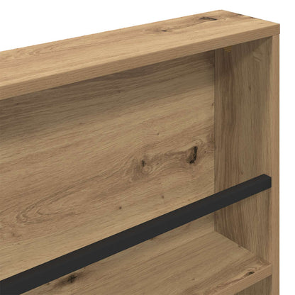 Magazine Rack 2 pcs Artisan Oak 80 x 12 x 70 cm Engineered Wood