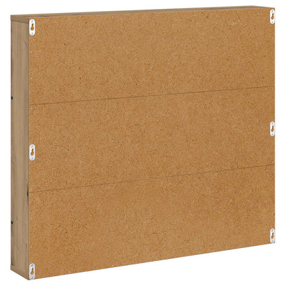 Magazine Rack 2 pcs Artisan Oak 80 x 12 x 70 cm Engineered Wood
