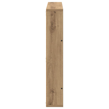 Magazine Rack 2 pcs Artisan Oak 80 x 12 x 70 cm Engineered Wood