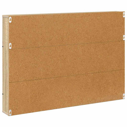 Magazine Rack 2 pcs Sonoma Oak 100 x 12 x 70 cm Engineered Wood