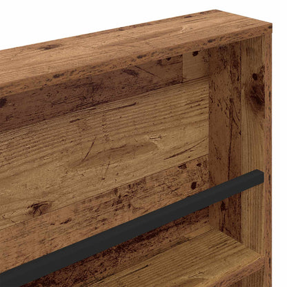 Magazine Rack Old Wood 100 x 12 x 70 cm Engineered Wood