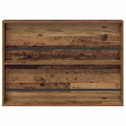 Magazine Rack Old Wood 100 x 12 x 70 cm Engineered Wood