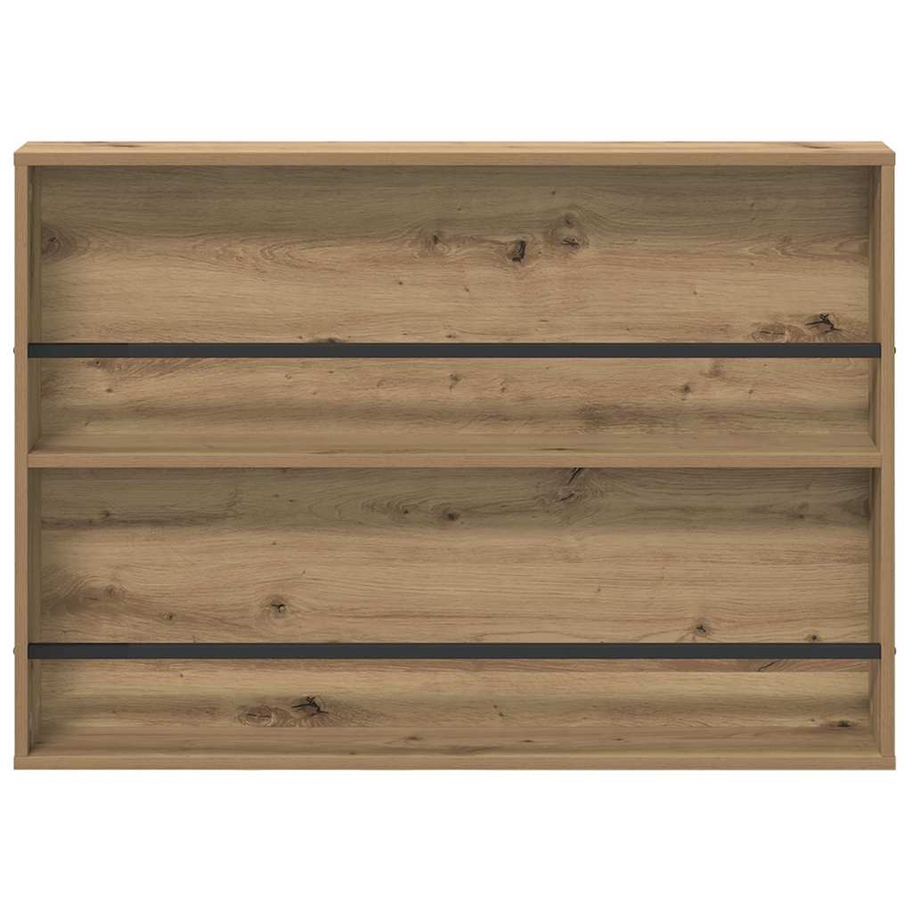 Magazine Rack Artisan Oak 100 x 12 x 70 cm Engineered Wood