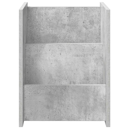 Magazine Rack Concerte Grey 35 x 35 x 45 cm Engineered Wood