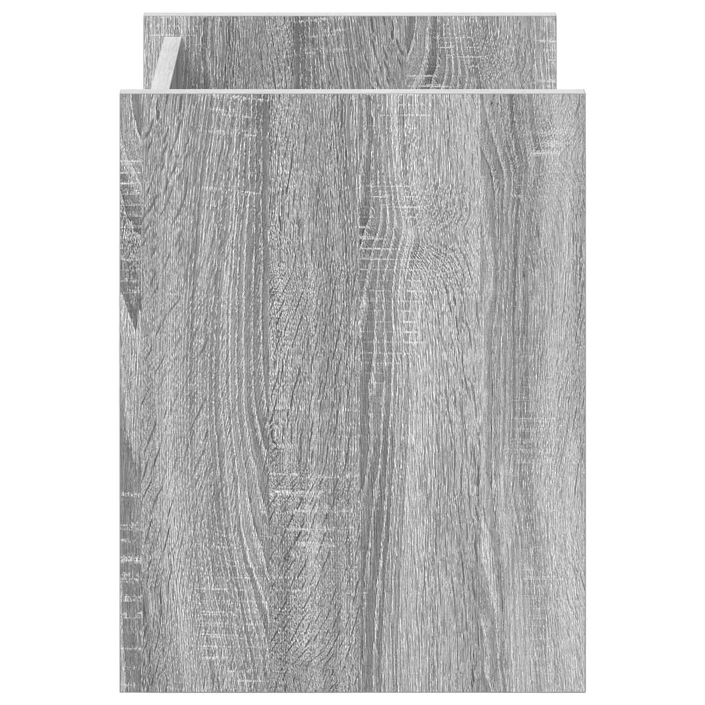 Magazine Rack Grey Sonoma 35 x 35 x 45 cm Engineered Wood