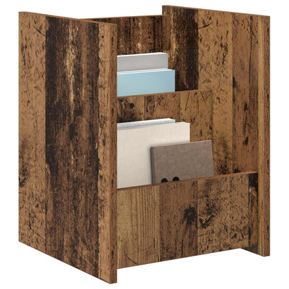 Magazine Rack Old Wood 35 x 35 x 45 cm Engineered Wood