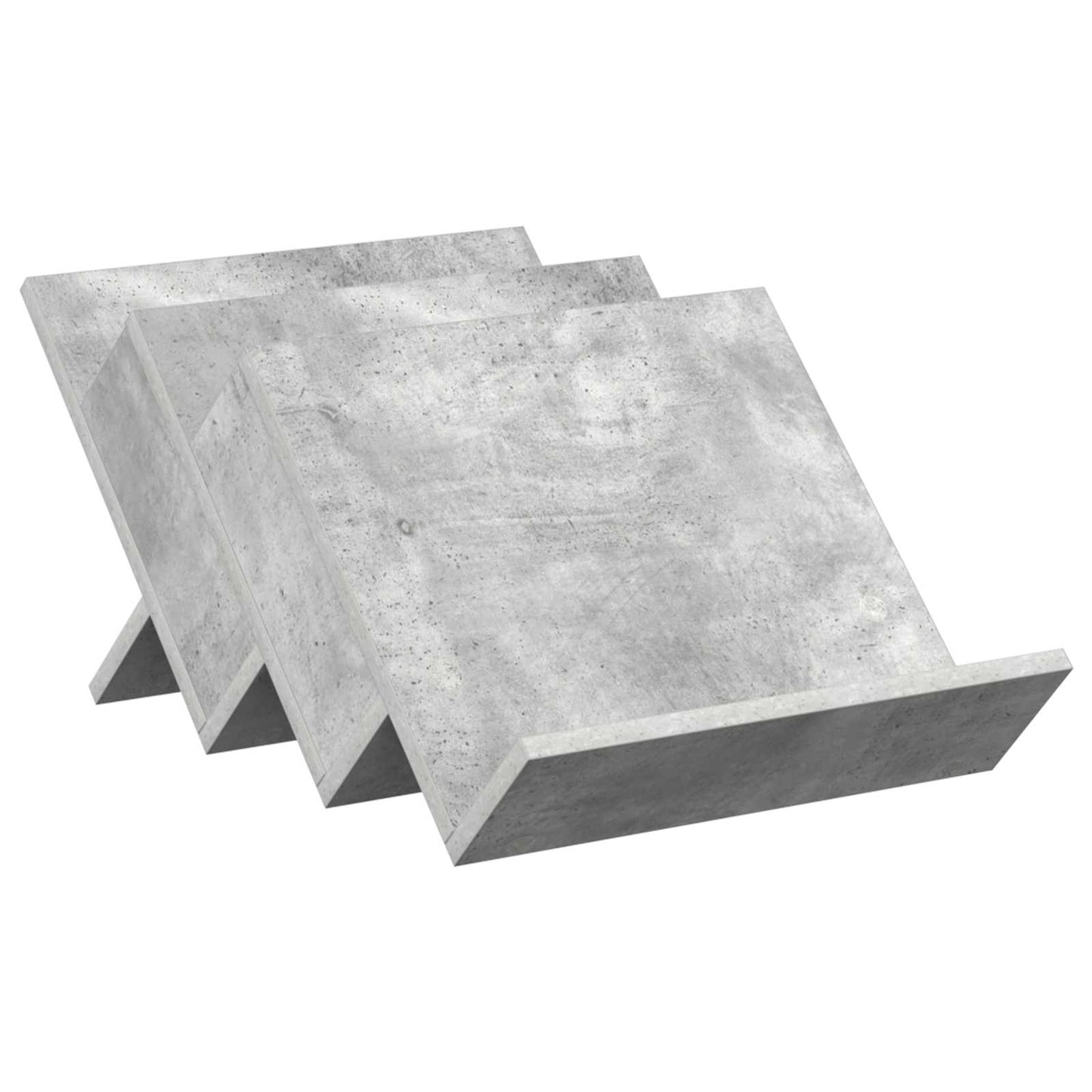 Magazine Rack Concerte Grey 53 x 40 x 28.5 cm Engineered Wood