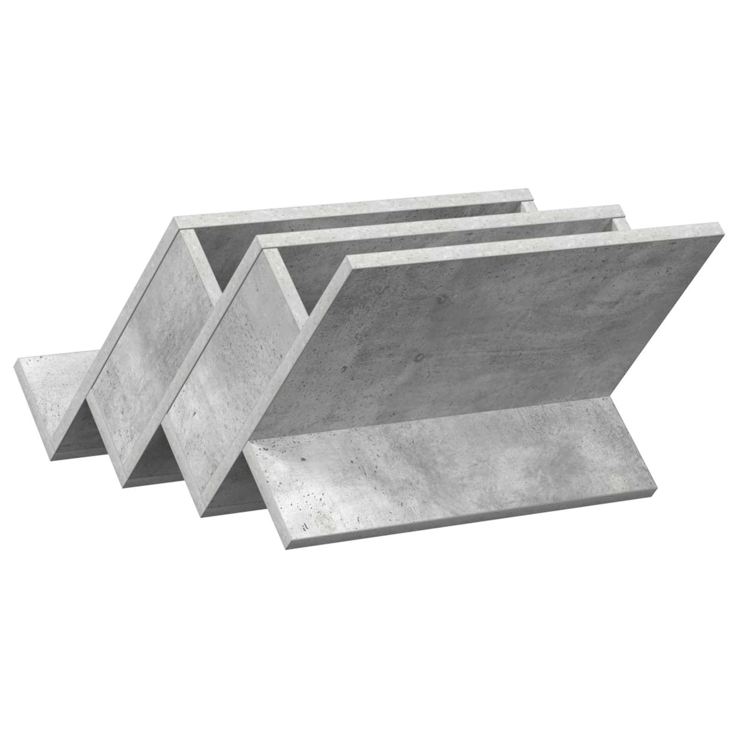 Magazine Rack Concerte Grey 53 x 40 x 28.5 cm Engineered Wood
