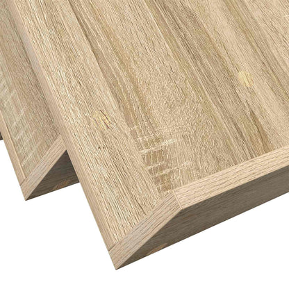 Magazine Rack Sonoma Oak 65 x 53 x 28.5 cm Engineered Wood