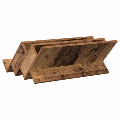Magazine Rack Old Wood 65 x 53 x 28.5 cm Engineered Wood