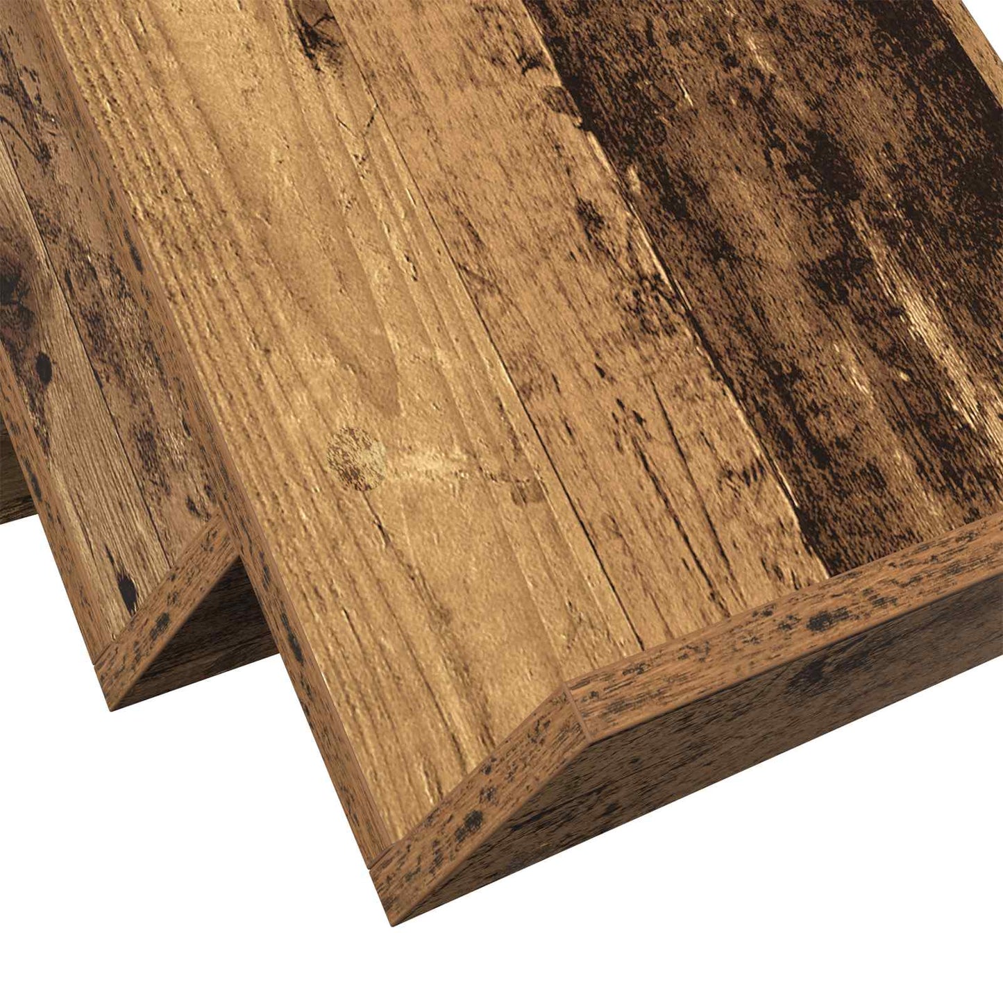 Magazine Rack Old Wood 90 x 53 x 28.5 cm Engineered Wood
