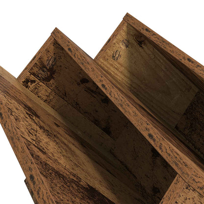 Magazine Rack Old Wood 90 x 53 x 28.5 cm Engineered Wood