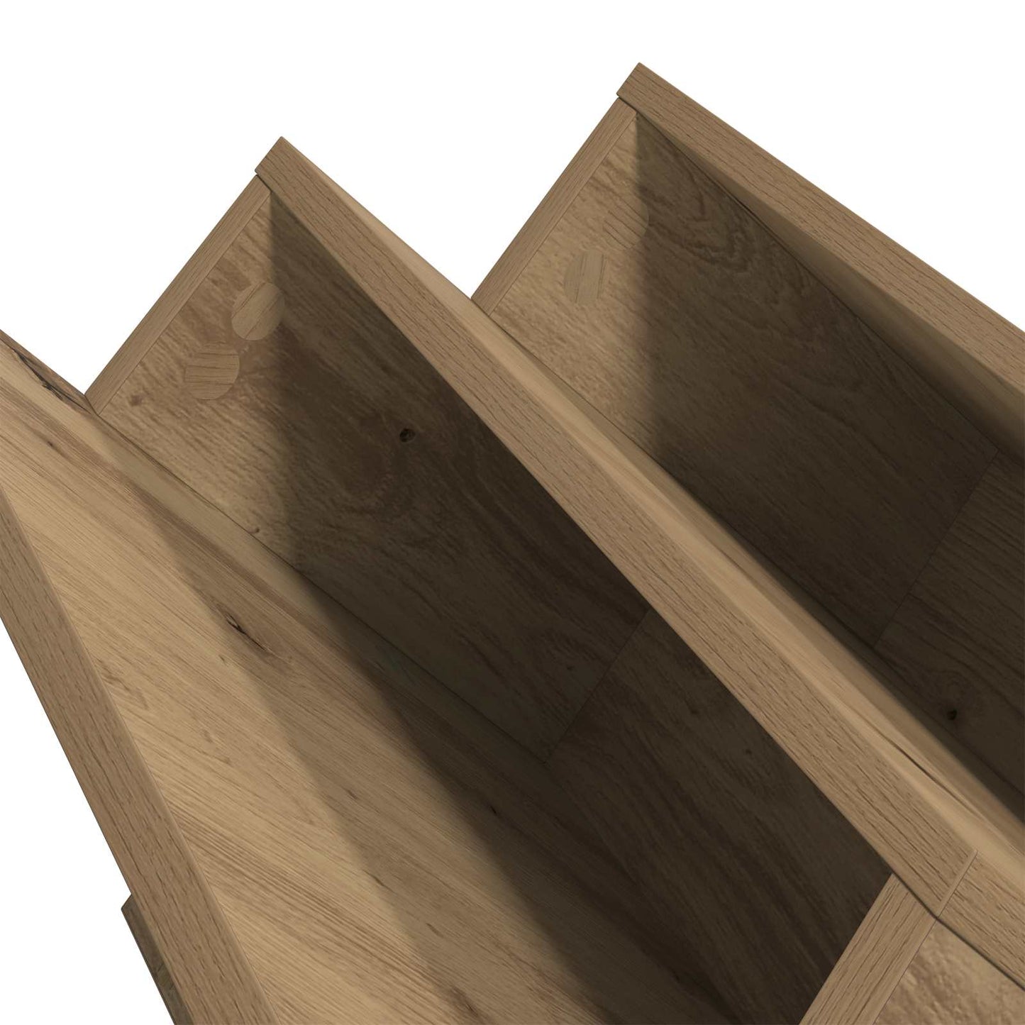 Magazine Rack Artisan Oak 90 x 53 x 28.5 cm Engineered Wood