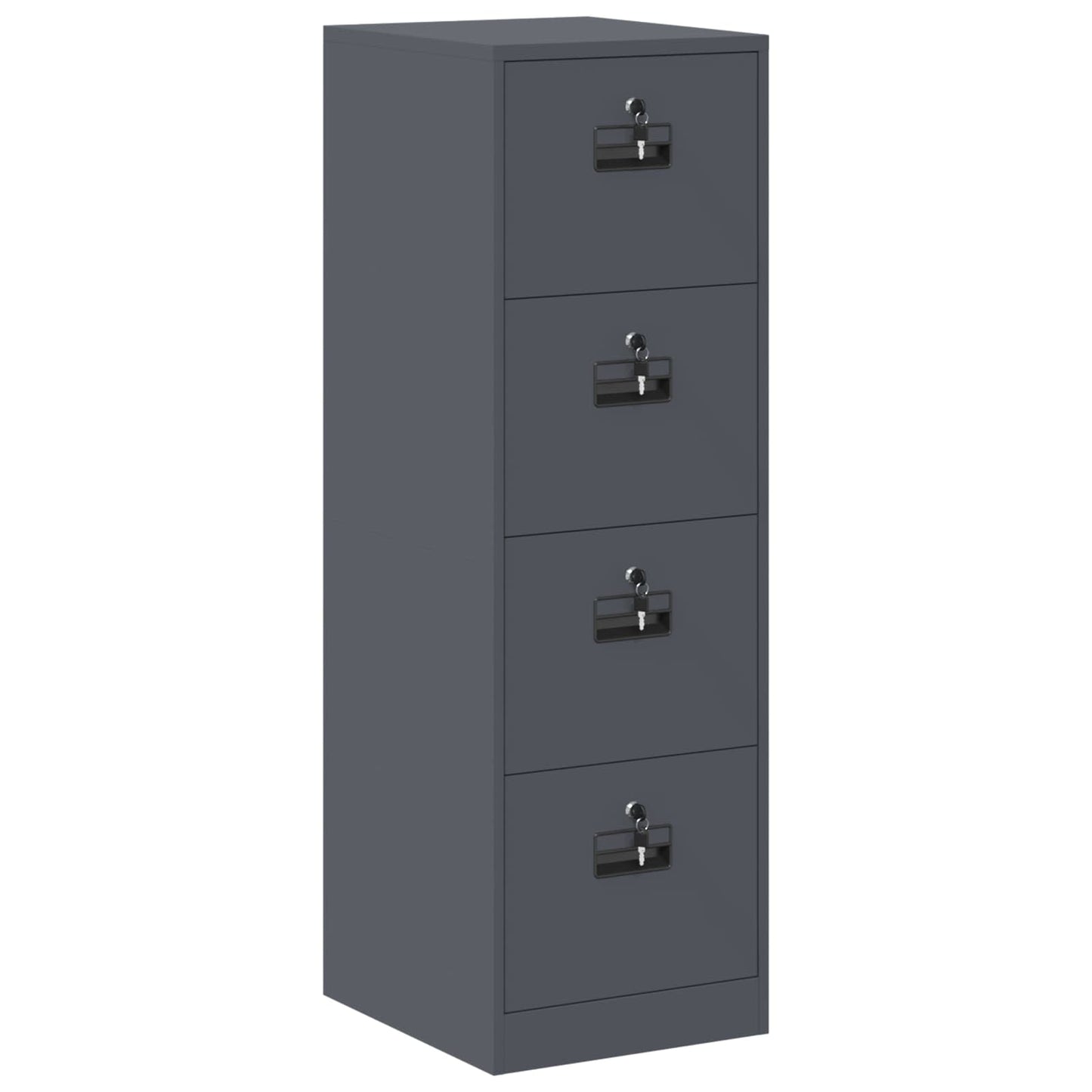 File Cabinet Anthracite 44 x 50 x 139 cm Cold-Rolled Steel