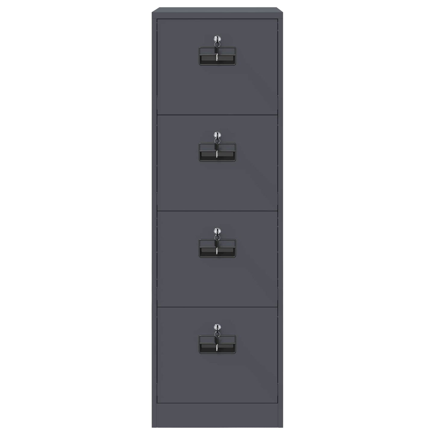 File Cabinet Anthracite 44 x 50 x 139 cm Cold-Rolled Steel